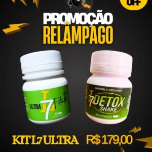 💥 **Juntos, esses produtos formam o kit perfeito para você emagrecer de forma saudável e aumentar sua energia. 📍 **Garanta já o seu KIT L7FITNESS ULTRA e comece sua transformação HOJE!** 🚀 Frete rápido para todo o Brasil!